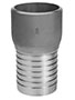 3 Inch (in) Size 316 Stainless Steel Weld Bevel Combination Nipple
