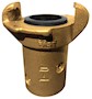 1 1/2 Inch (in) Hose Size Brass Hose End with Crowfoot