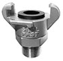 1 Inch (in) Size 316 Stainless Steel Male NPT Hose Ends Crowfoot Coupling